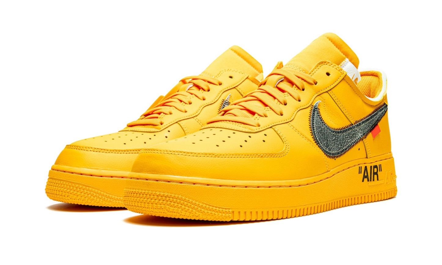 Nike Air Force 1 Low Off-White University Gold ICA