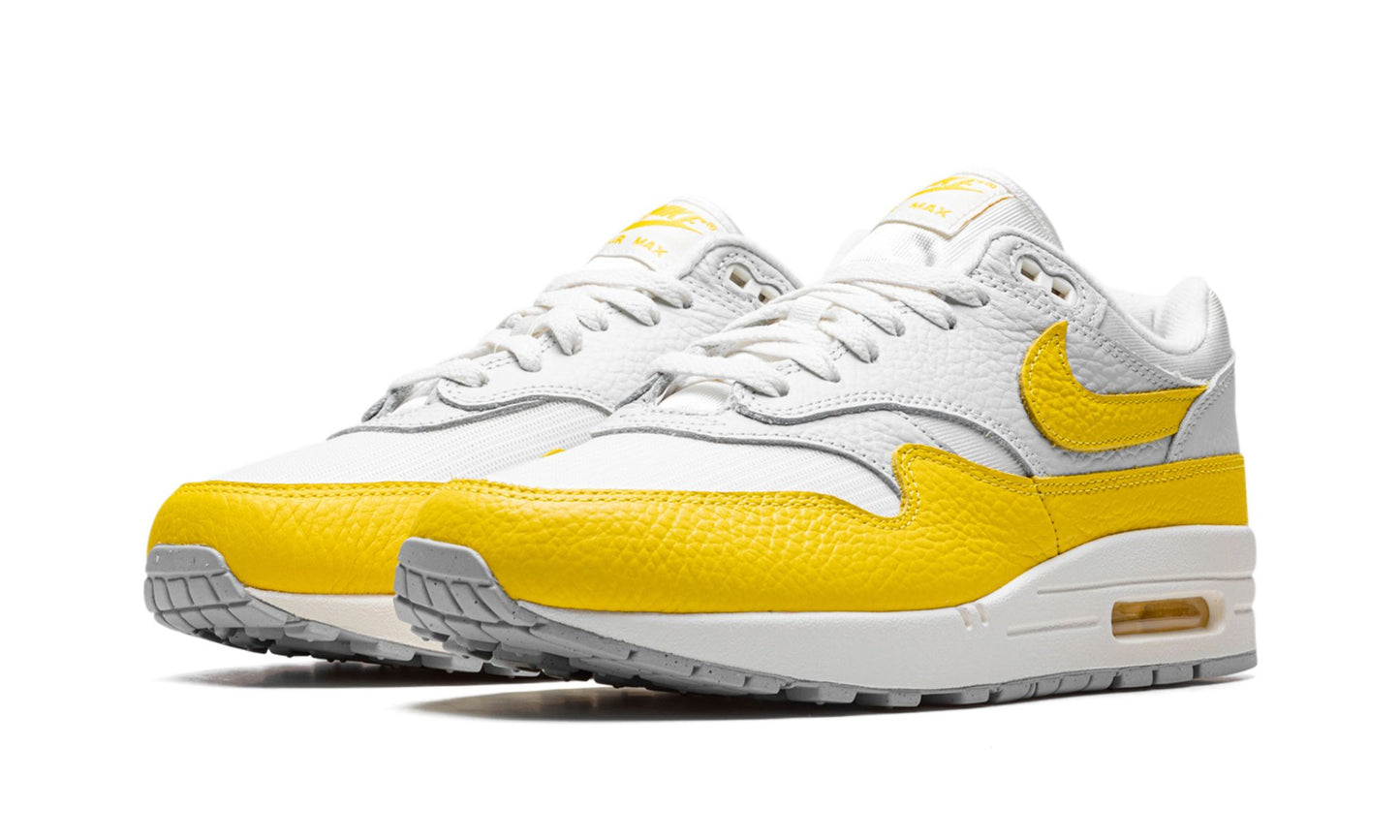 Nike Air Max 1 alb galben strălucitor