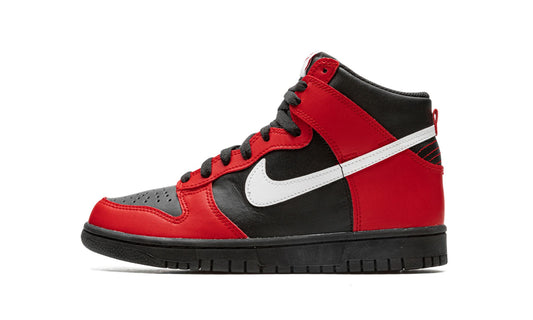 Nike Dunk High Negru Roșu (GS)