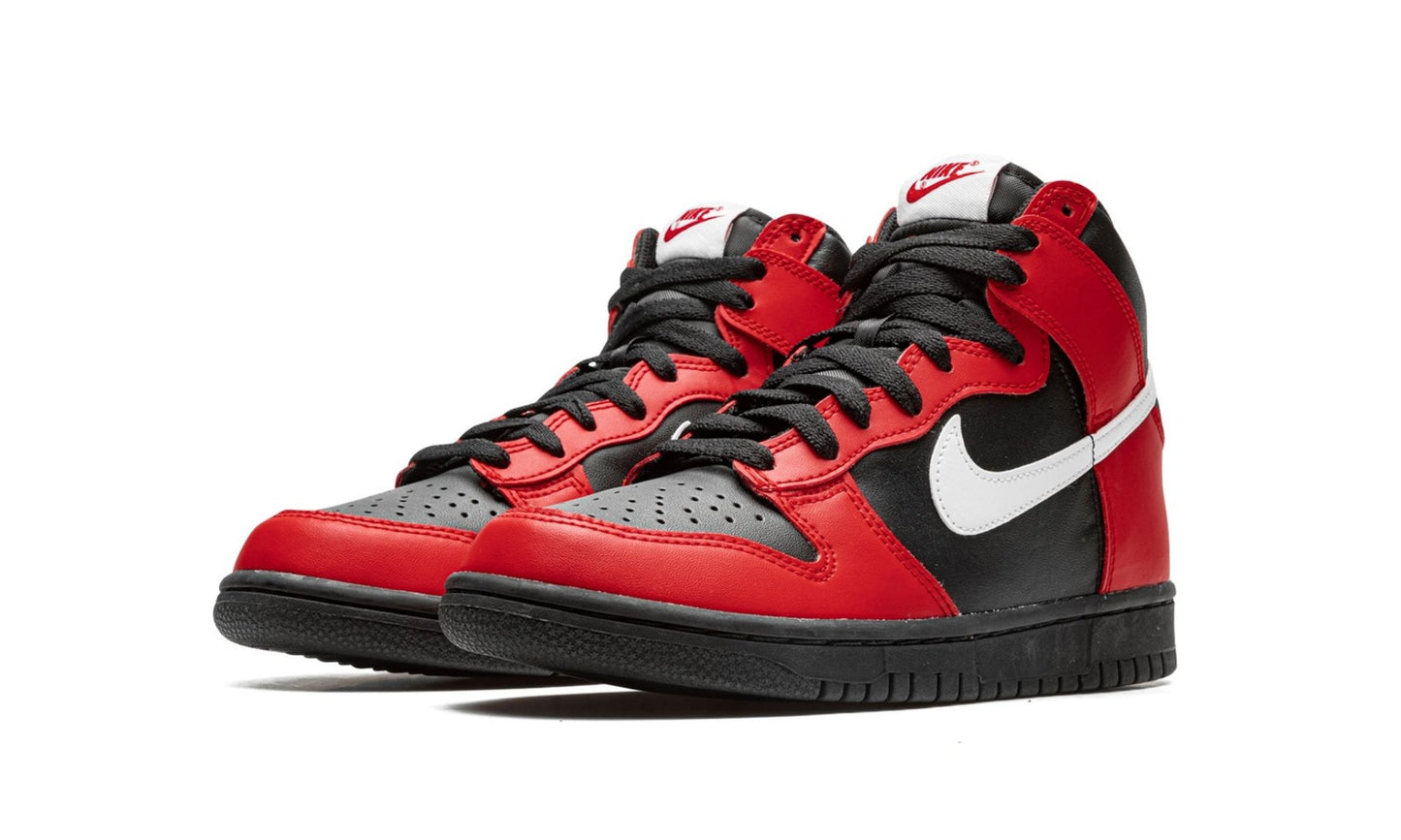 Nike Dunk High Negru Roșu (GS)