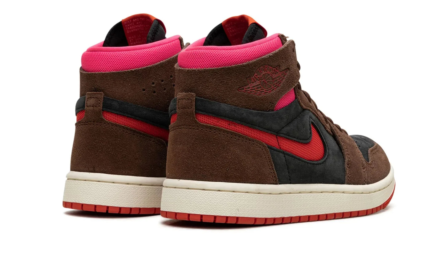 Jordan 1 High Zoom Air CMFT 2 Cacao Wow Picante Red (Women's)