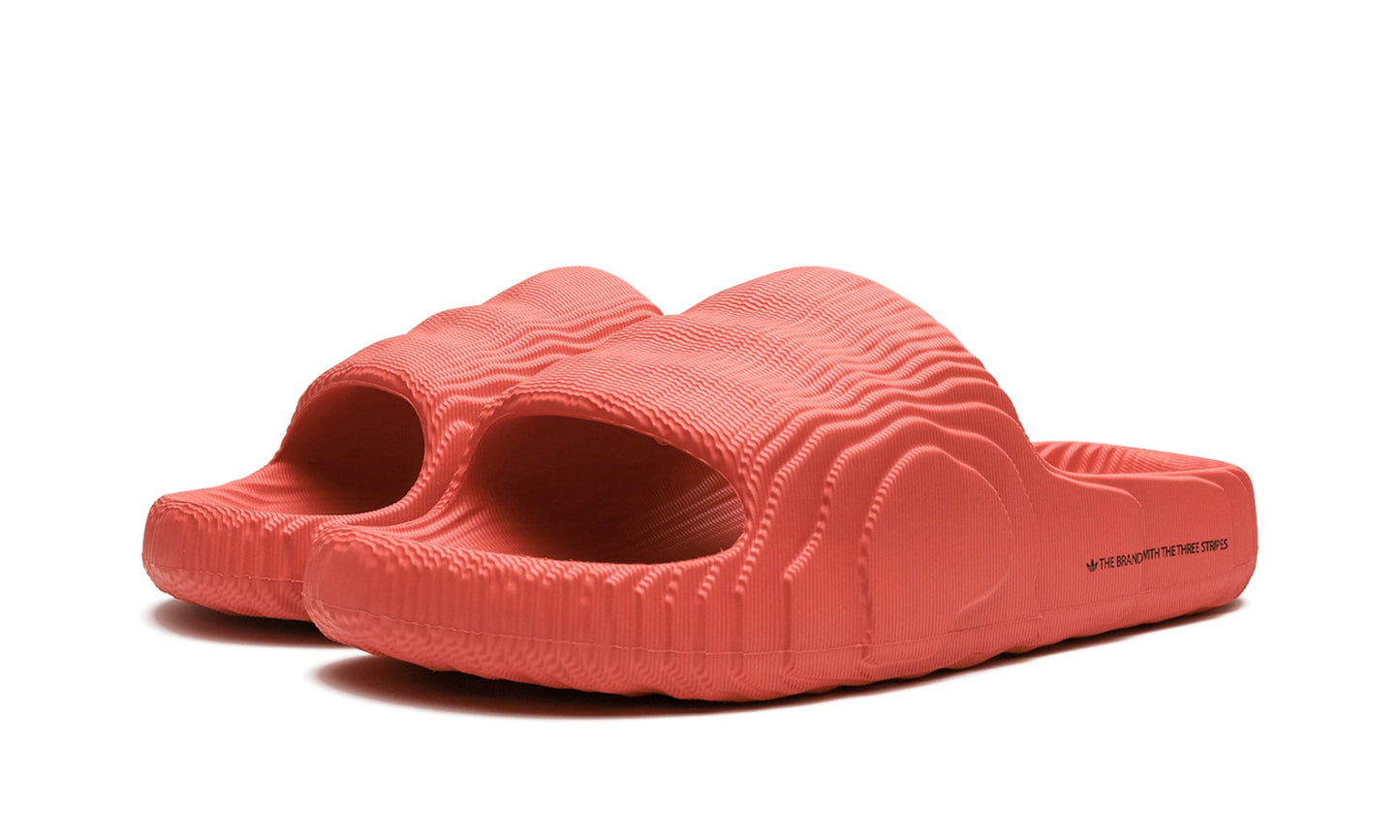 Adidas Adilette 22 Slides Preloved Red