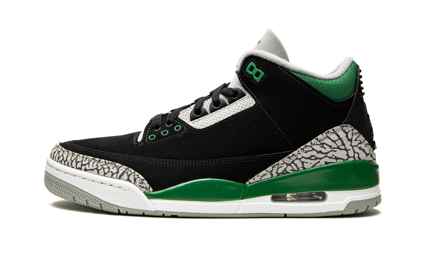 Air Jordan 3 verde pin